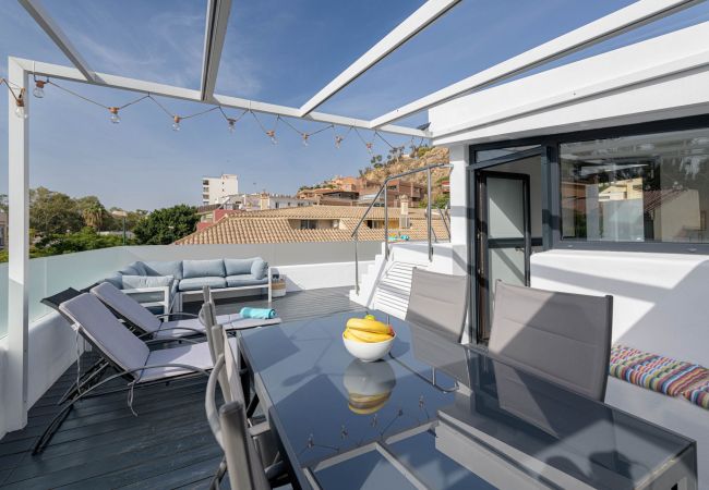 Casa adosada en Málaga - Carmen Beach - apartamento turístico en Málaga Casa adosada en Málaga - Carmen Beach - apartamento turístico en Málaga